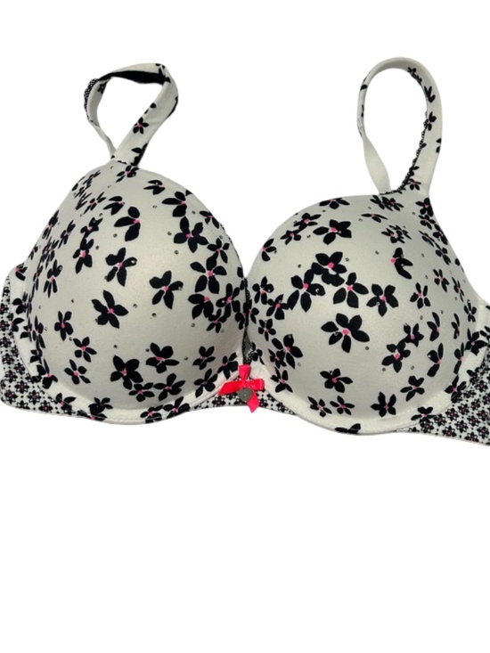 Victoria's Secret Other - Victoria's Secret Pushup Bra Padded Size 34D Floral Print White
